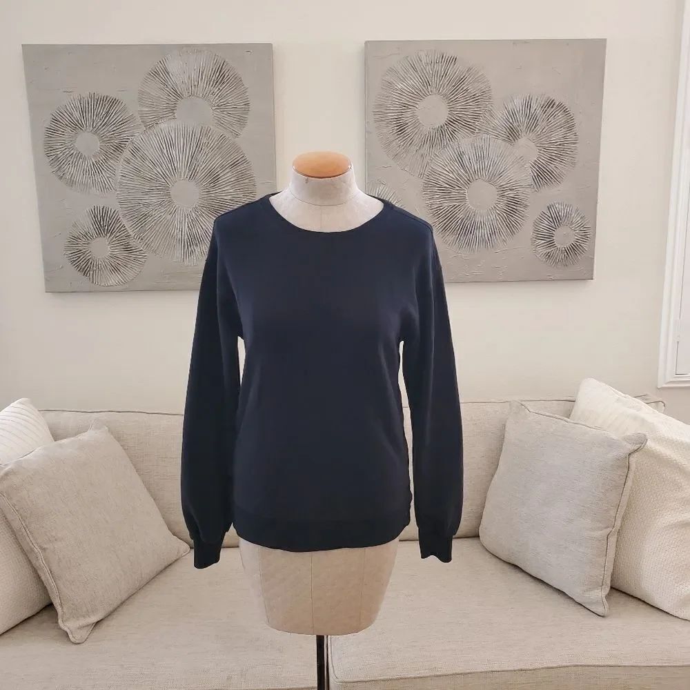Abercrombie & Fitch Side Snap Sweatshirt sz XS